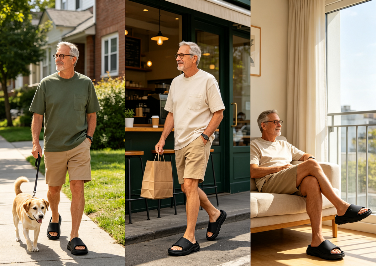Dad Chunky Slides: All-Day Comfort for Everyday Casual Wear