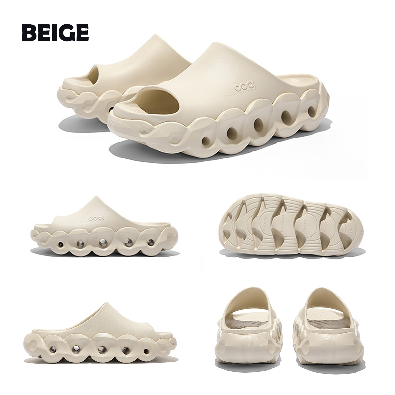 Ceroiress EVA Platform Recovery Slides Sandals - Thick Sole Fashion Clogs