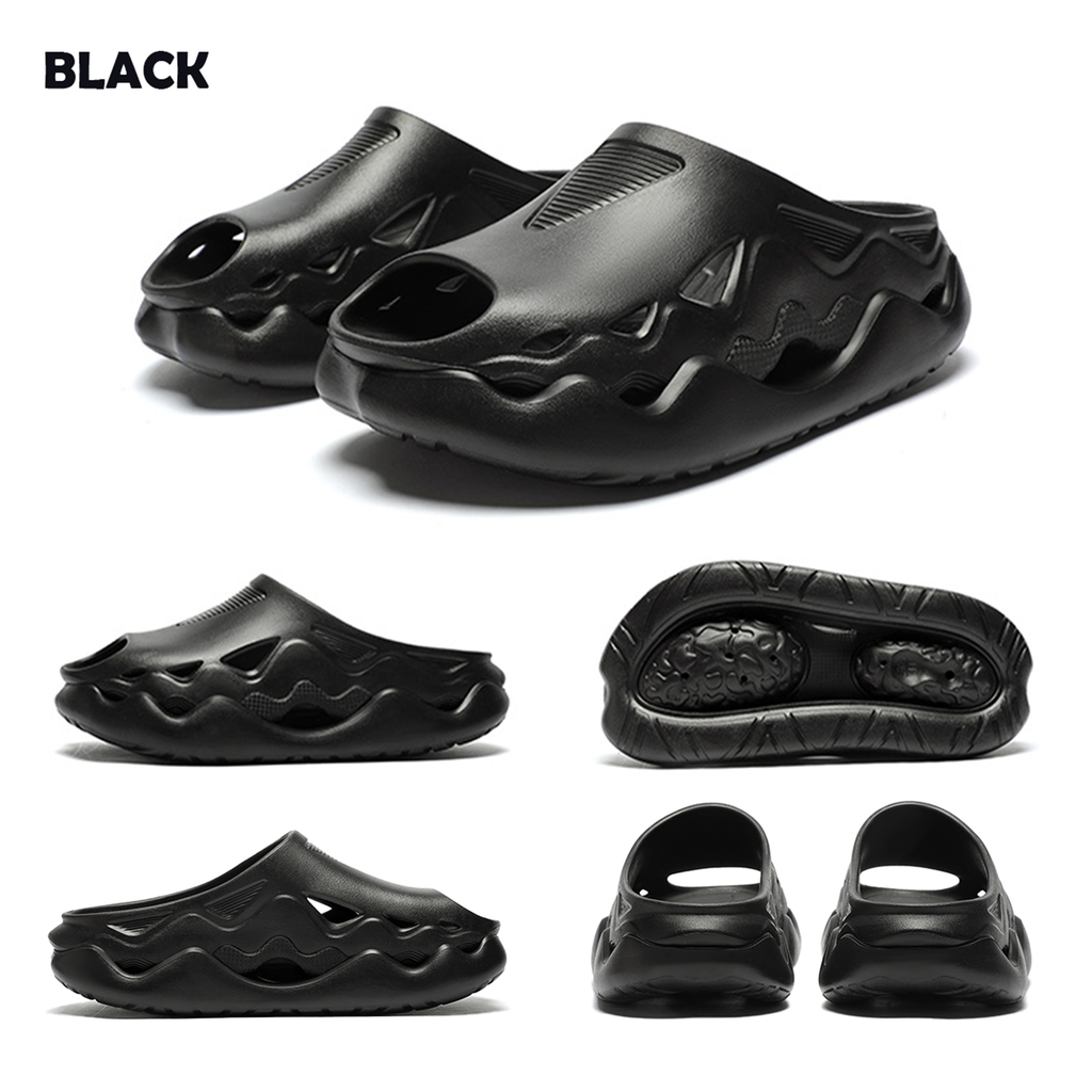 Ceroiress Men's Slip On Clogs - Casual Bubble Head Platform Trendy Sandals